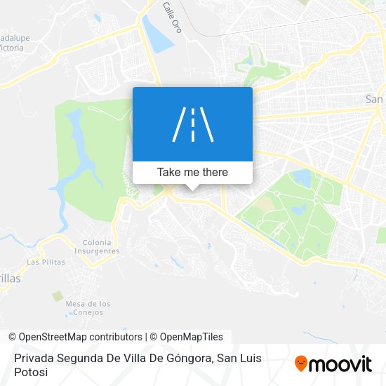 Privada Segunda De Villa De Góngora map