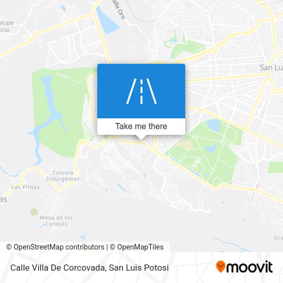 Mapa de Calle Villa De Corcovada