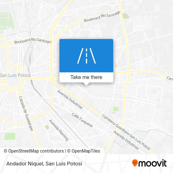 Andador Níquel map