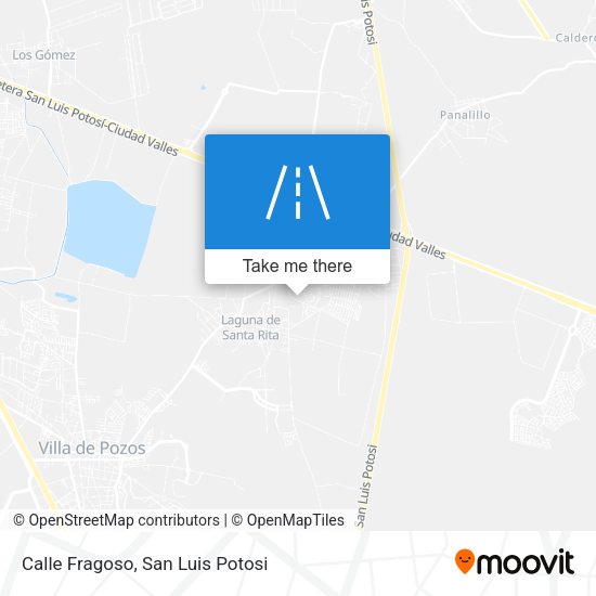 Mapa de Calle Fragoso