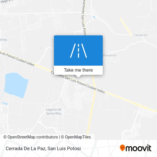 Cerrada De La Paz map