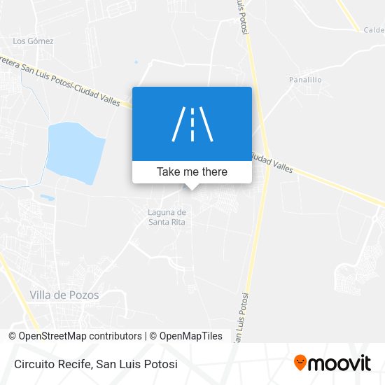 Circuito Recife map