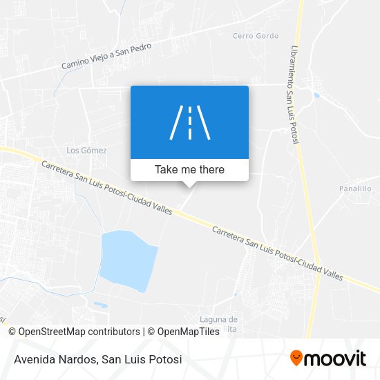 Avenida Nardos map