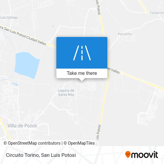 Circuito Torino map