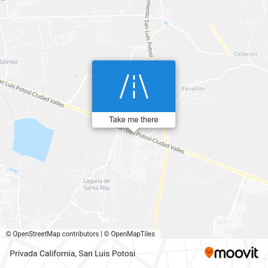 Privada California map