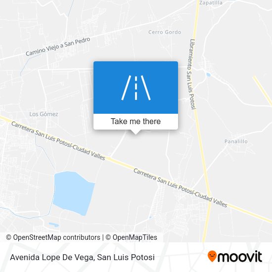 Avenida Lope De Vega map