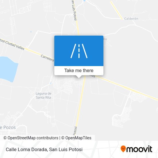 Calle Loma Dorada map
