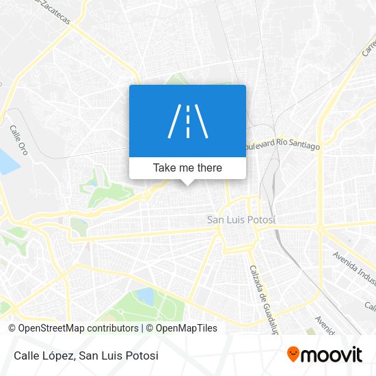 Calle López map