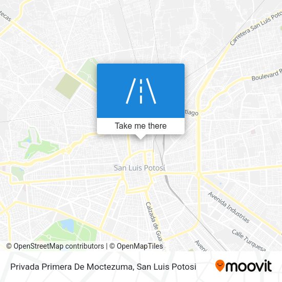 Privada Primera De Moctezuma map