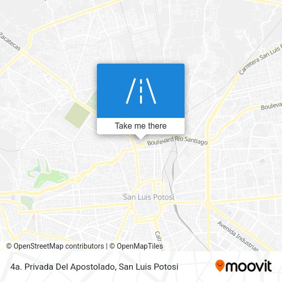 4a. Privada Del Apostolado map
