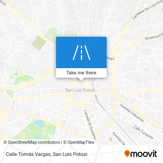 Calle Tomás Vargas map