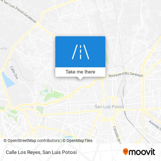 Calle Los Reyes map