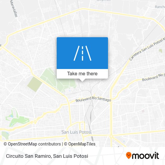 Mapa de Circuito San Ramiro
