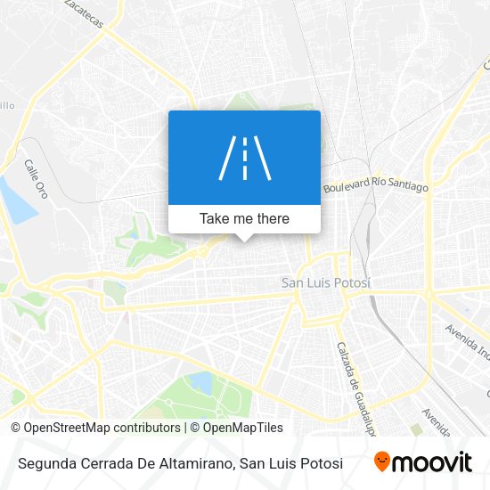 Segunda Cerrada De Altamirano map