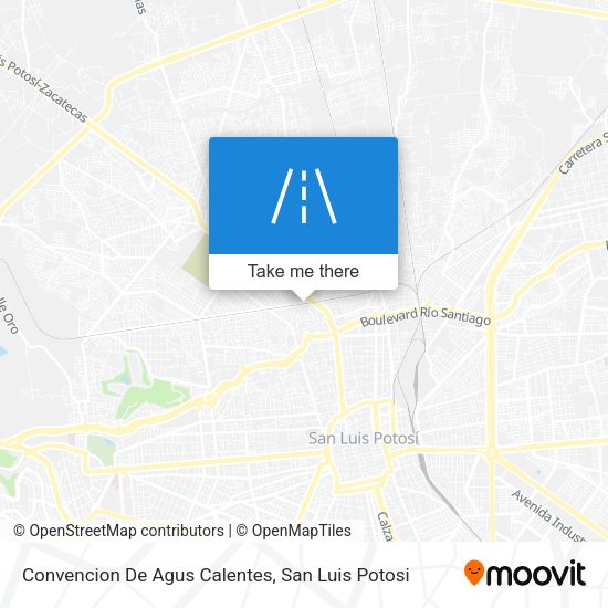 Convencion De Agus Calentes map