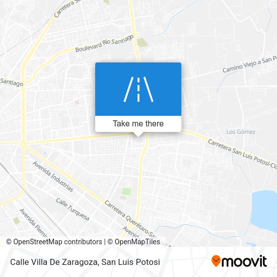 Mapa de Calle Villa De Zaragoza