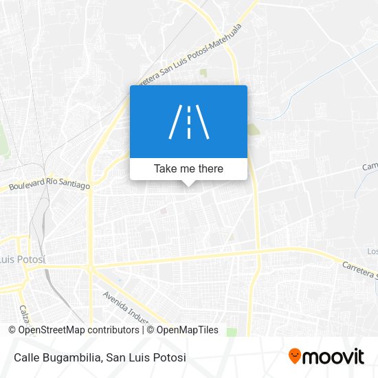 Mapa de Calle Bugambilia