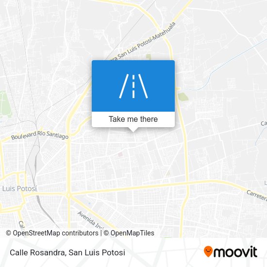 Mapa de Calle Rosandra