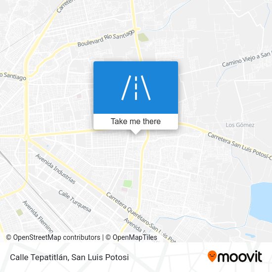 Mapa de Calle Tepatitlán