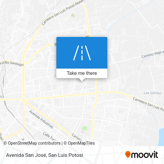 Mapa de Avenida San José