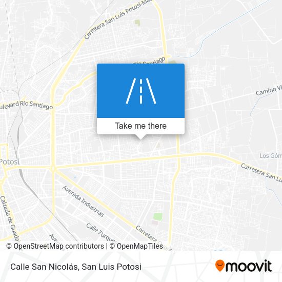 Mapa de Calle San Nicolás