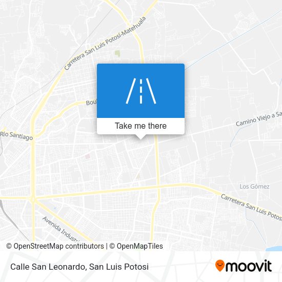 Mapa de Calle San Leonardo