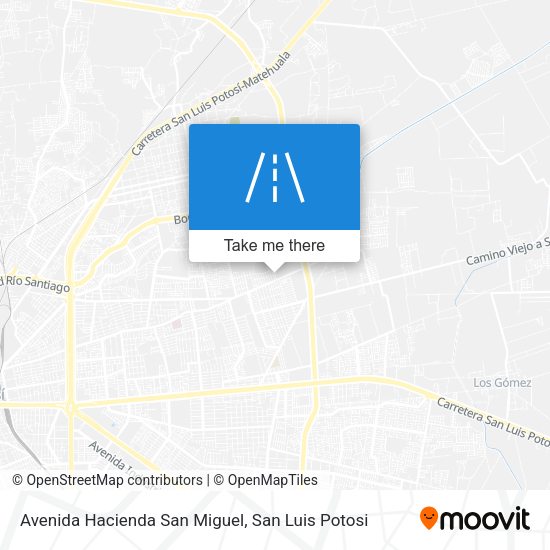 Avenida Hacienda San Miguel map