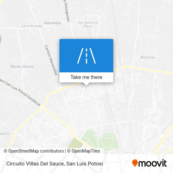 Mapa de Circuito Villas Del Sauce