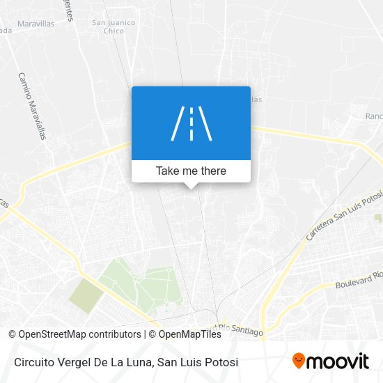 Mapa de Circuito Vergel De La Luna