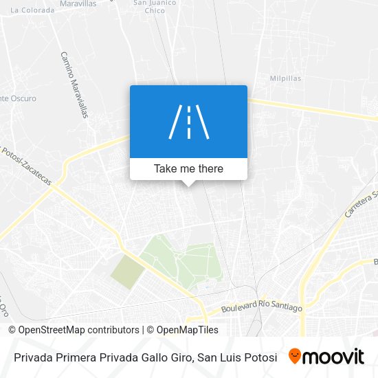 Privada Primera Privada Gallo Giro map