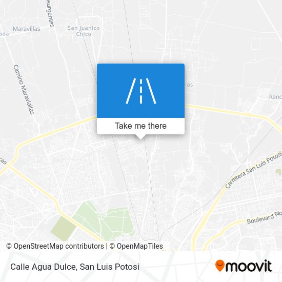 Calle Agua Dulce map