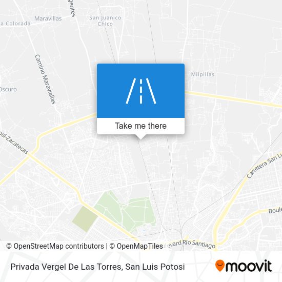 Privada Vergel De Las Torres map