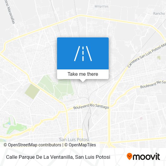 Calle Parque De La Ventanilla map