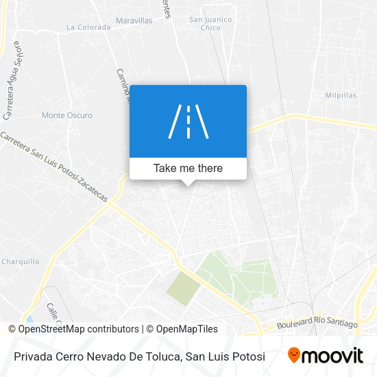 Privada Cerro Nevado De Toluca map