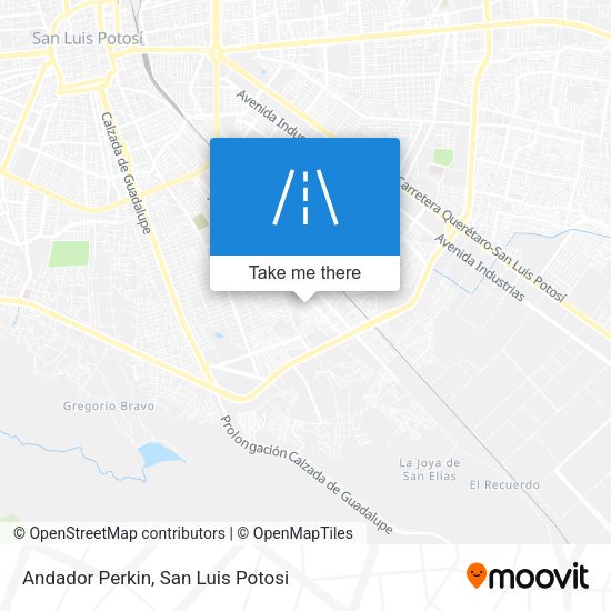 Andador Perkin map