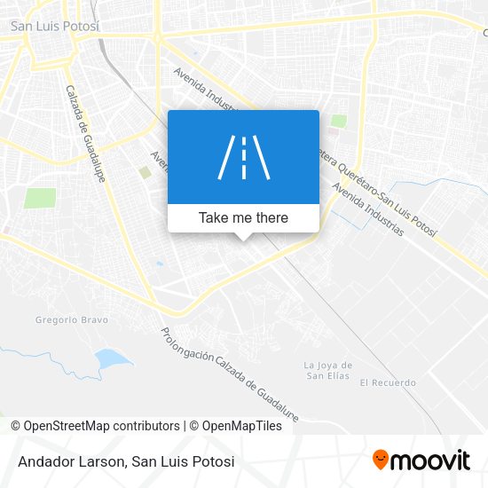 Andador Larson map