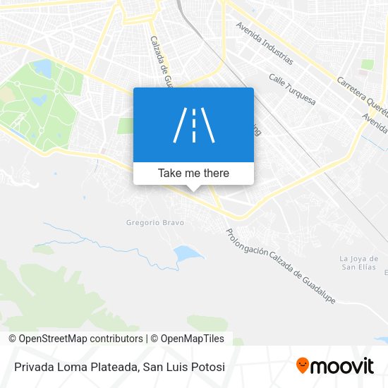 Mapa de Privada Loma Plateada