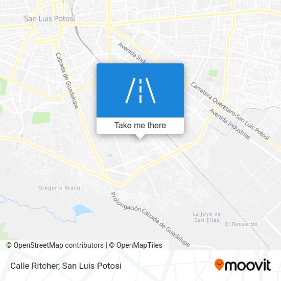 Calle Ritcher map