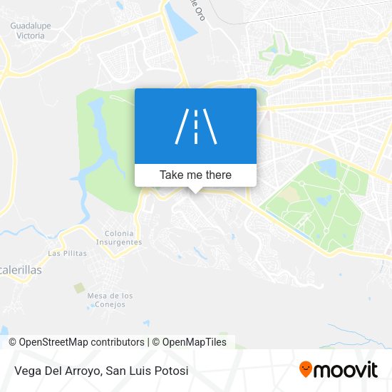 Mapa de Vega Del Arroyo