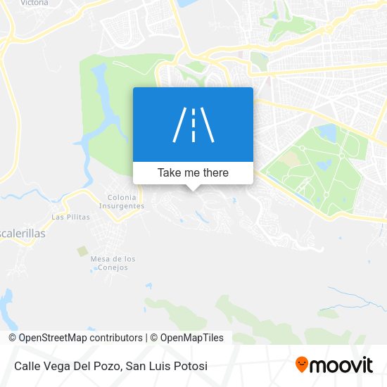 Calle Vega Del Pozo map