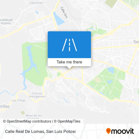 Calle Real De Lomas map
