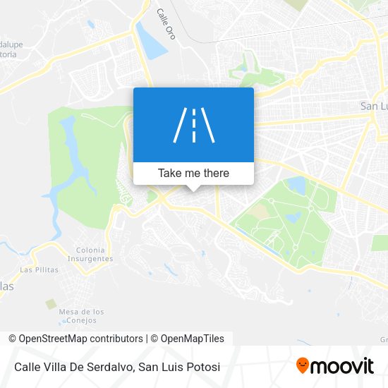 Mapa de Calle Villa De Serdalvo