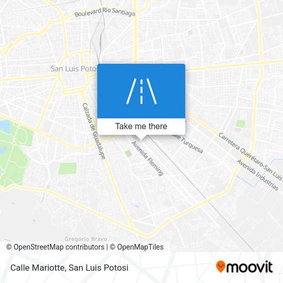 Calle Mariotte map