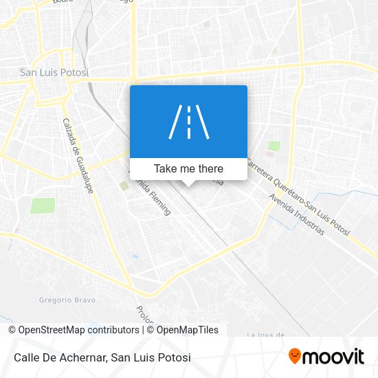 Calle De Achernar map