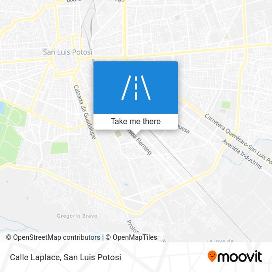 Mapa de Calle Laplace