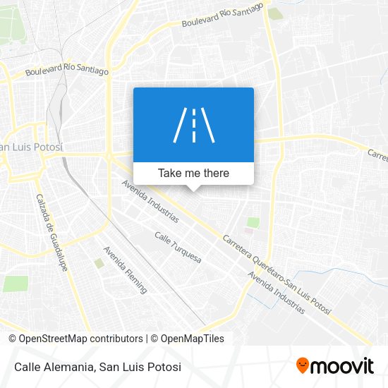 Calle Alemania map