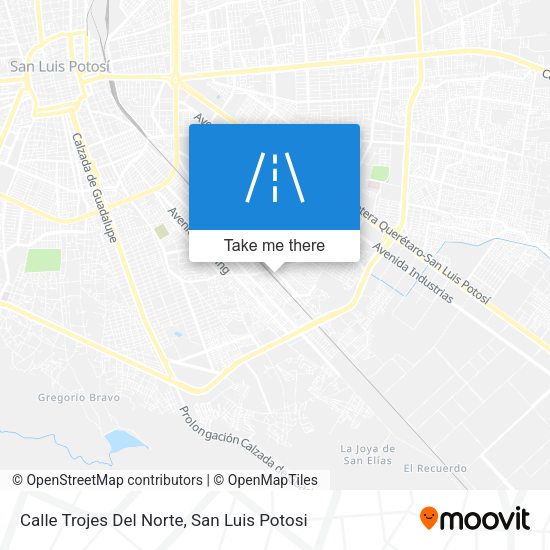 Calle Trojes Del Norte map