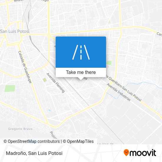 Madroño map
