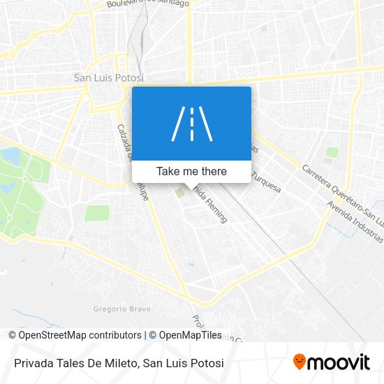 Privada Tales De Mileto map