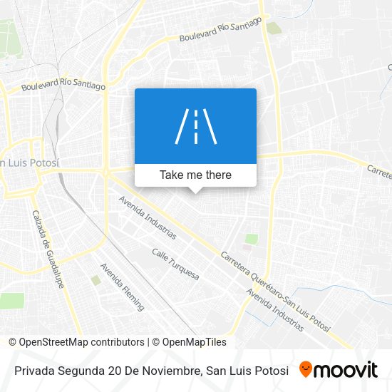 Privada Segunda 20 De Noviembre map